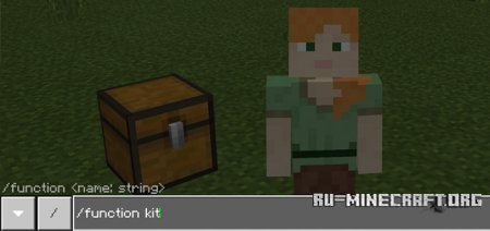  Function File For Command  Minecraft PE 1.8