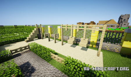  Gold Ore House  Minecraft
