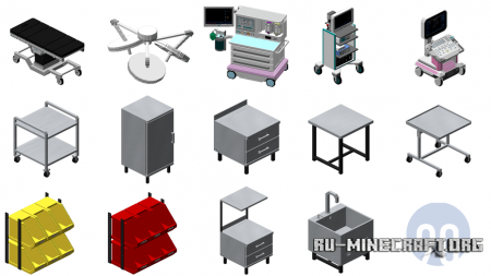  Super Realistic Hospital  Minecraft 1.12.2