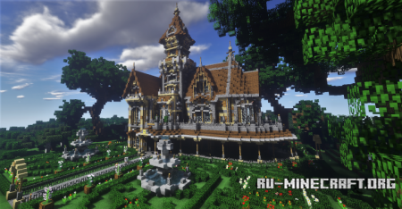  Victorian Mansion: Goldeneye  Minecraft