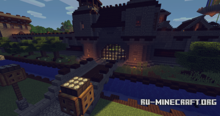 Mine-Venture - Medieval Fantasy Town  Minecraft