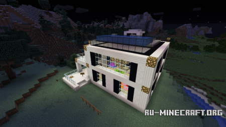  Modern Mountain Home by Spyteful  Minecraft