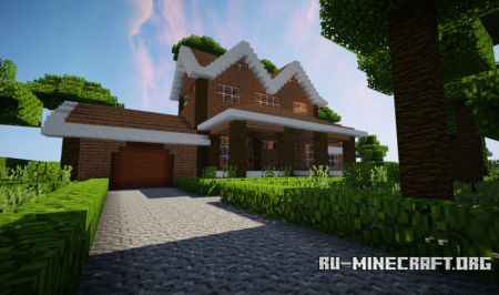 Jungle Gable Suburban House  Minecraft