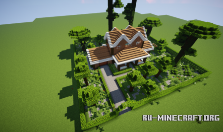  Jungle Gable Suburban House  Minecraft