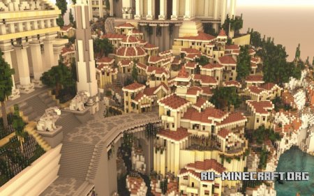  Athos - An Ancient Greek City  Minecraft