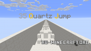  35 Quartz Jump  Minecraft