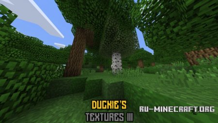 Скачать Duckie’s Textures III для Minecraft PE 1.8