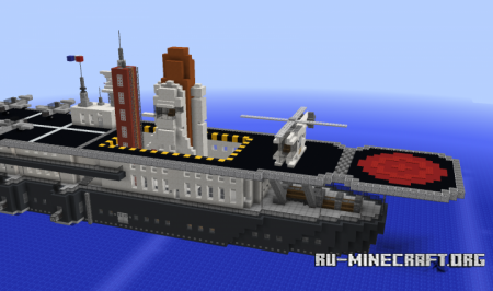  Military Aircraft Carrier  Minecraft