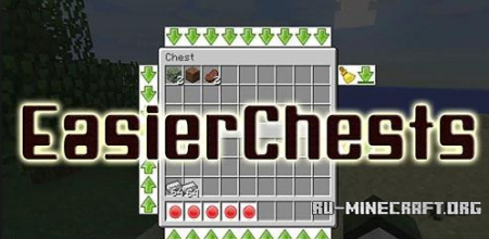 Скачать EasierChests для Minecraft 1.13