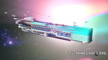  Spaceship Blu One  Minecraft