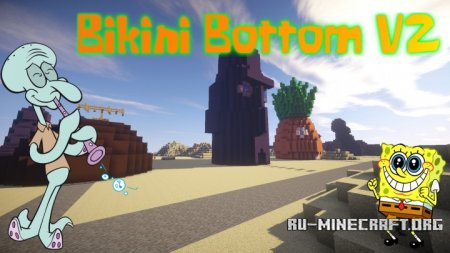  Bikini Bottom V2 - Atlantis Update  Minecraft