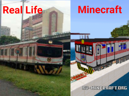 Скачать Philippine National Railway для Minecraft PE 1.8