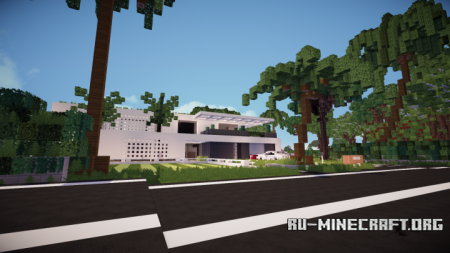  Whiteness - Modern House  Minecraft