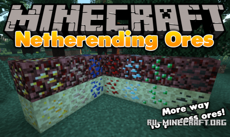  Netherending Ores  Minecraft 1.12.2