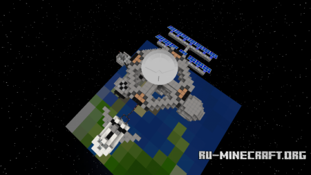  Space Station (MSS)  Minecraft