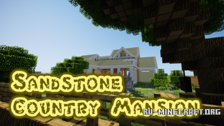  Sandstone Country Mansion  Minecraft