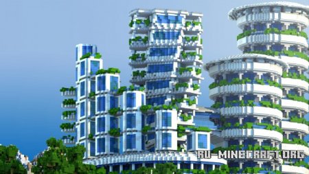  Futuristic Hotel  Minecraft