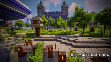  Castle and Gladiator Arena  Minecraft