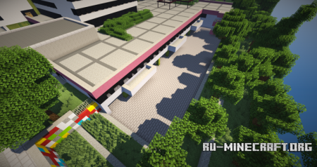  School Building by Bodykill  Minecraft