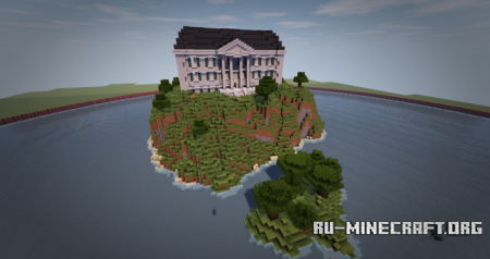  Dhor BuildingTeam - White Mansion  Minecraft