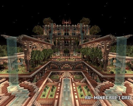  Hanging Gardens Of Azyros  Minecraft