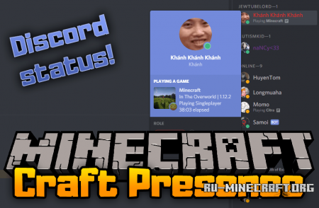  Craft Presence  Minecraft 1.13.2