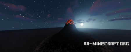  Simple Basalt Volcano  Minecraft