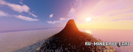  Simple Basalt Volcano  Minecraft