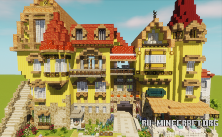  Dandelion House  Minecraft