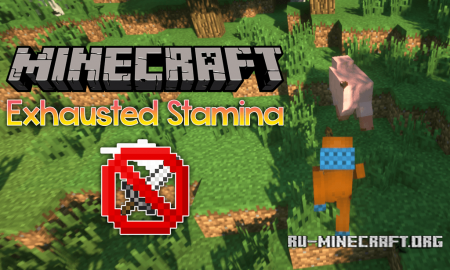  Exhausted Stamina  Minecraft 1.12.2