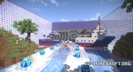  Water Lucky Block Race  Minecraft