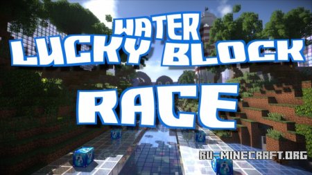  Water Lucky Block Race  Minecraft
