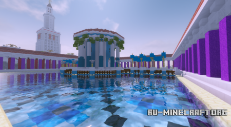  Temple of Posiedon  Minecraft