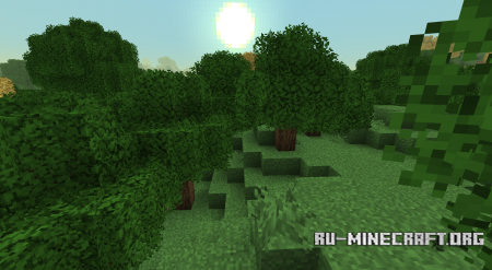 Скачать Better Leaves для Minecraft 1.14