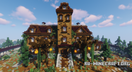  Addams Family Mansion  Minecraft