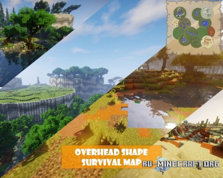  Overhead Shape - Survival  Minecraft