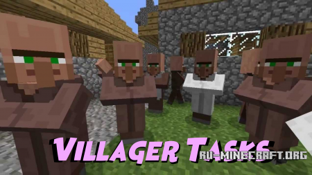  Villager Tasks  Minecraft