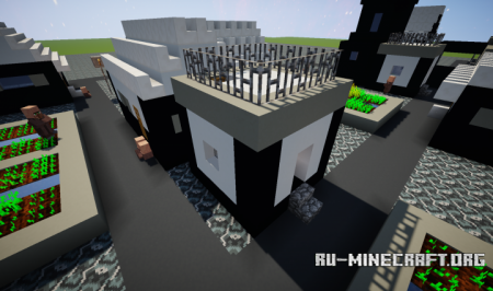  Modern Minecraft Village  Minecraft