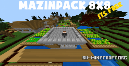 MazinPack [8x8]  Minecraft PE 1.11