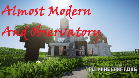  Almost Modern House  Minecraft