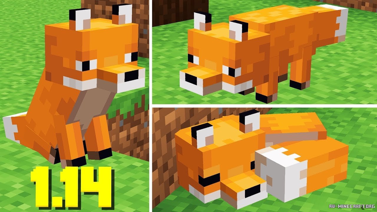 Майнкрафт мод fox