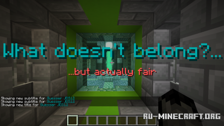  Actually Fair What Doesn't Belong  Minecraft