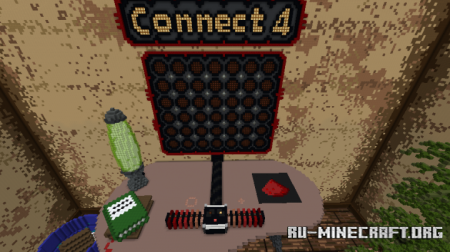  Just a Room - Connect 4 Minigame  Minecraft