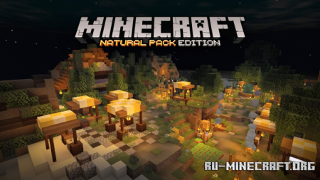  NaturalPack [64x64]  Minecraft PE 1.12