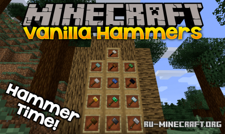  Vanilla Hammers  Minecraft 1.14.1