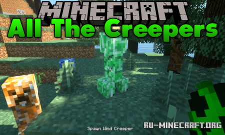  All The Creepers  Minecraft 1.14.1