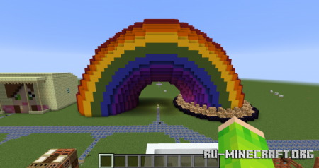  Rainbow Park  Minecraft