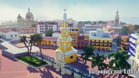  Cartagena De Indias, Colombia  Minecraft