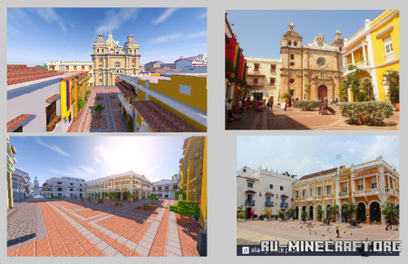  Cartagena De Indias, Colombia  Minecraft