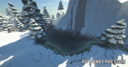  SnowVolcano  Minecraft